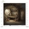 Mouse World - Interior -  Ilustracje,  świat myszek, przytulne wnętrza, bajkowe sceny, kominki, nory mysie, domki, wnętrza